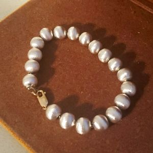 Silver Beads Bracelet